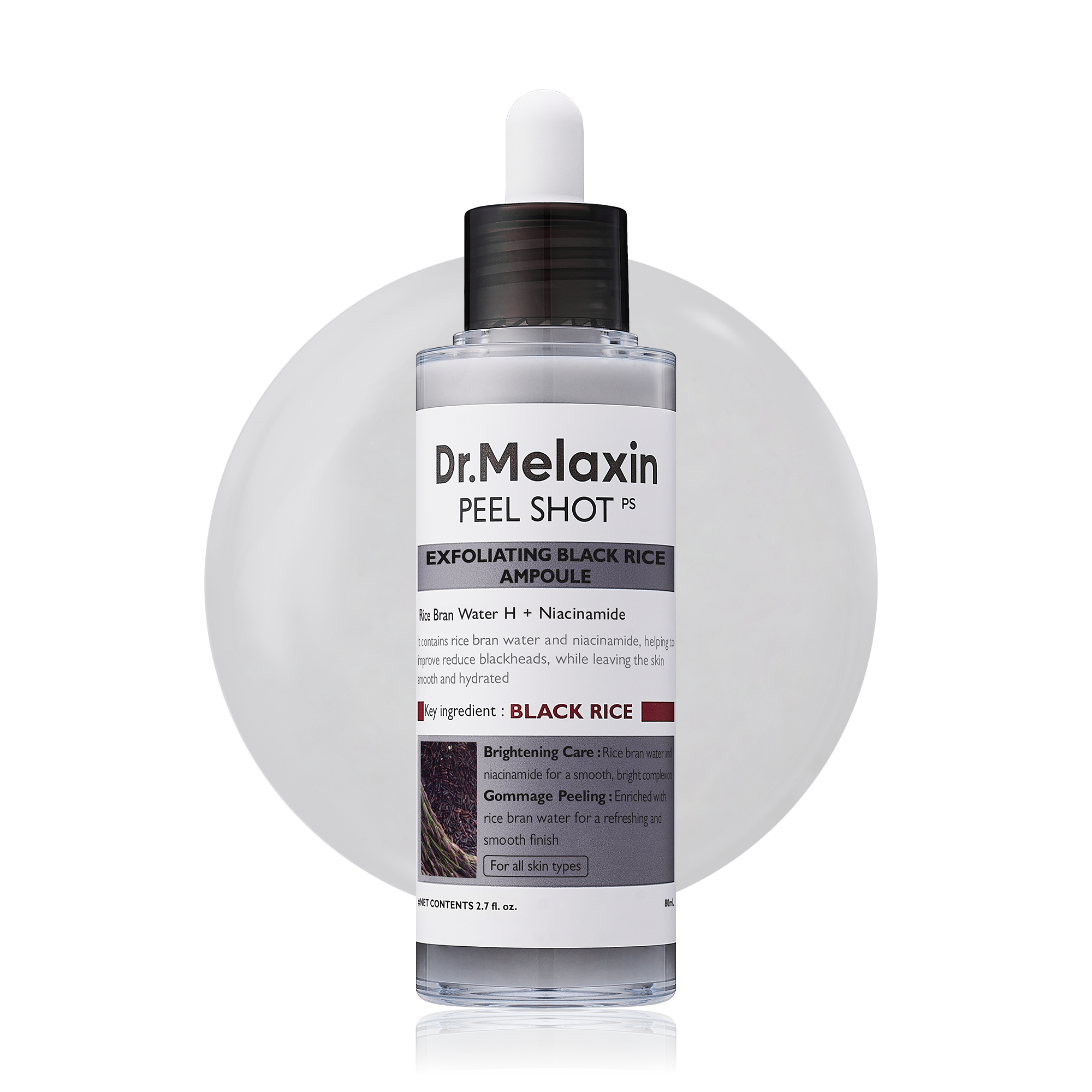Peel Shot Glow Black Rice