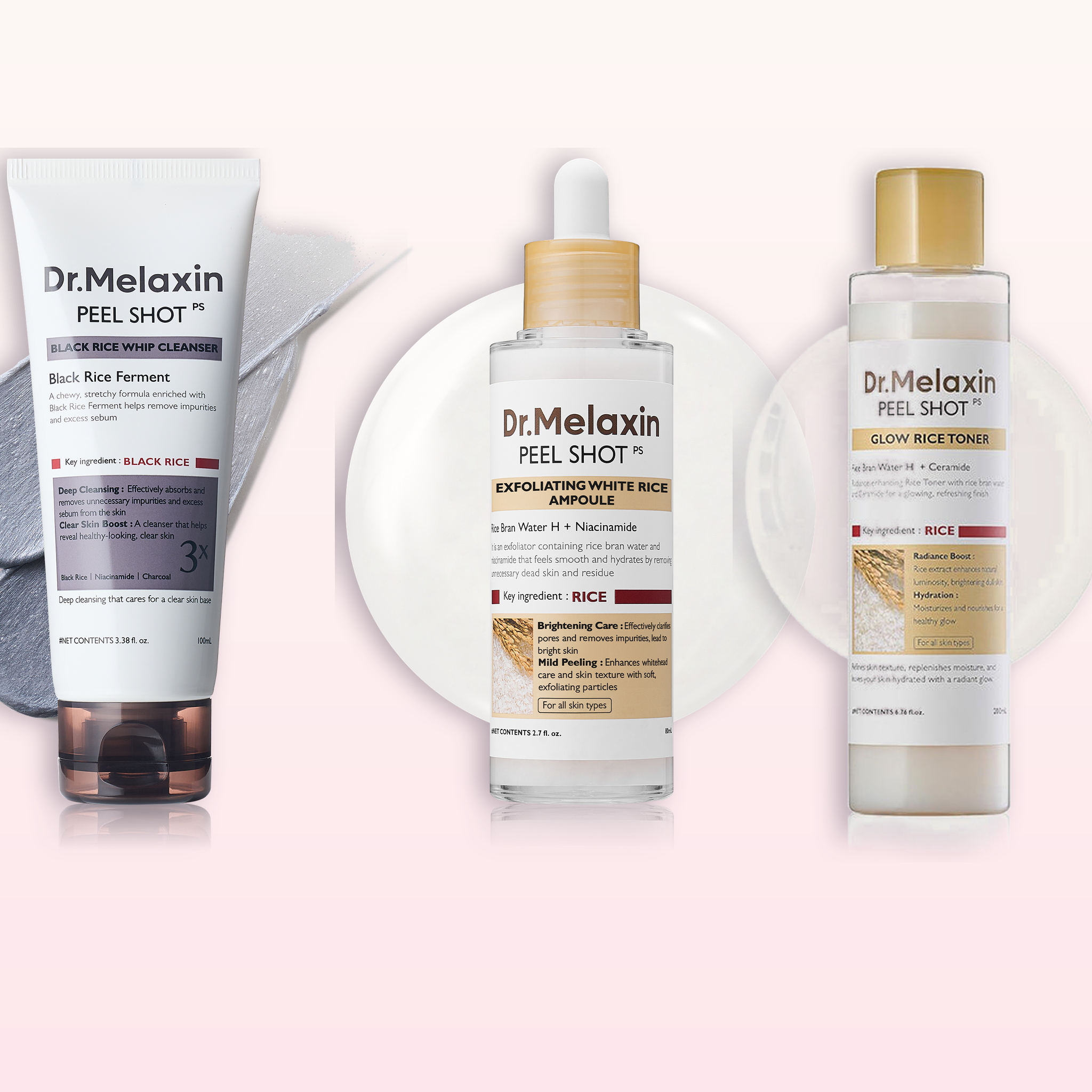 Peel Shot Glow Routine - Trio