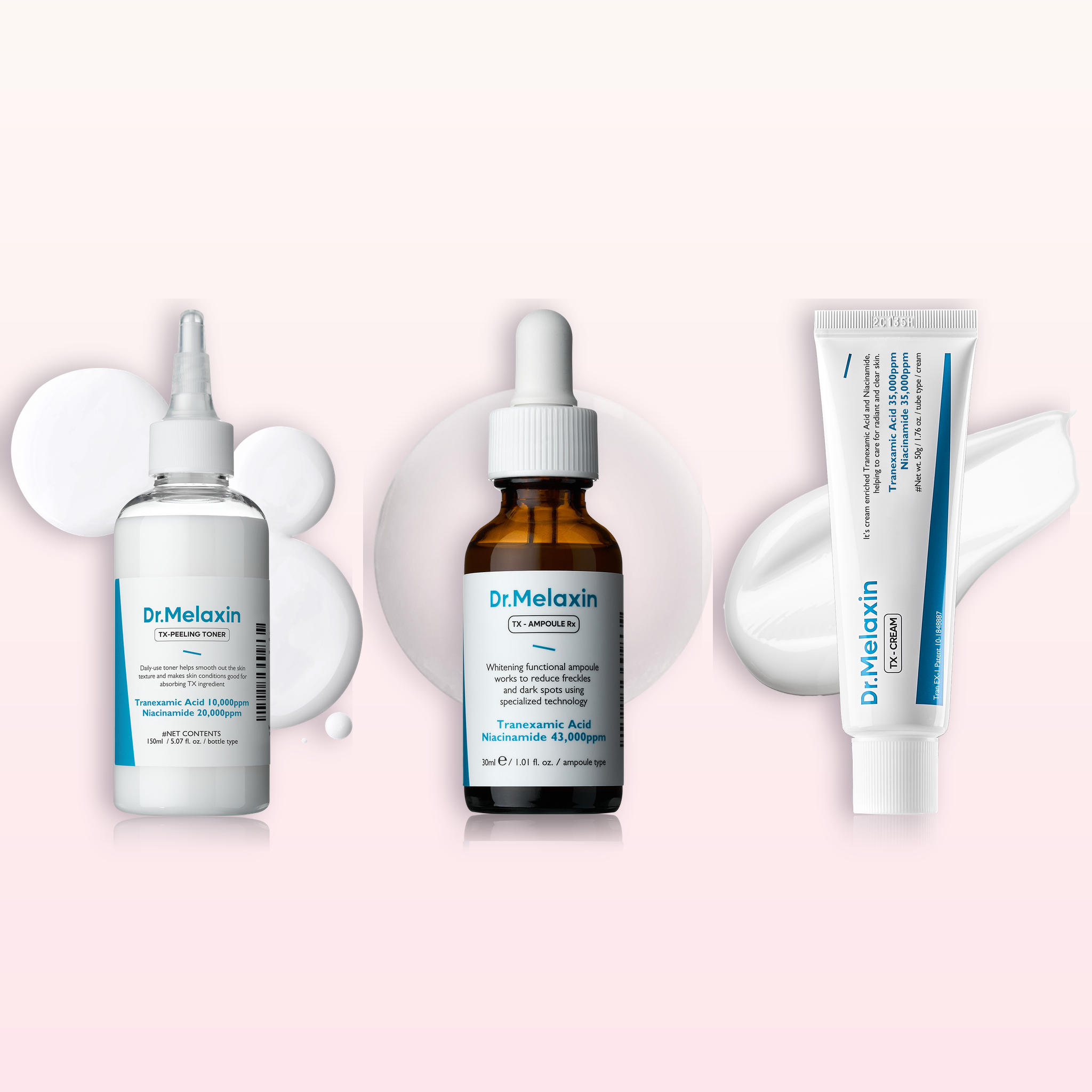 TX Cream Routine - Trio complet